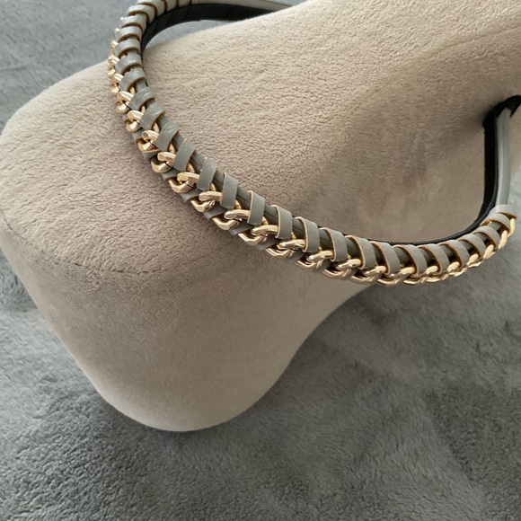 Elegant Gold and Silver Chain Headband - Picture 3 of 4